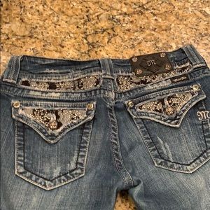 Miss Me boot cut jeans 29 inseam 34.